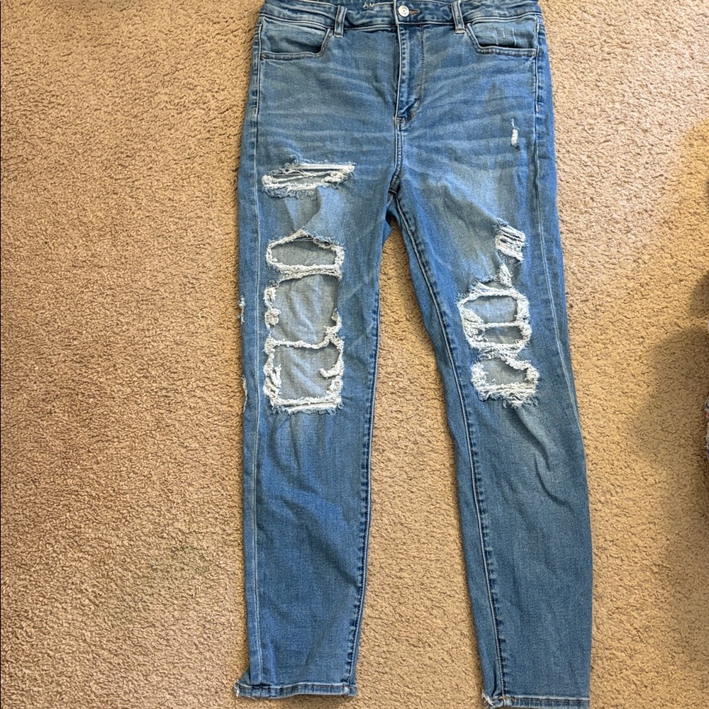 American Eagle Outfitters Light Blue Denim